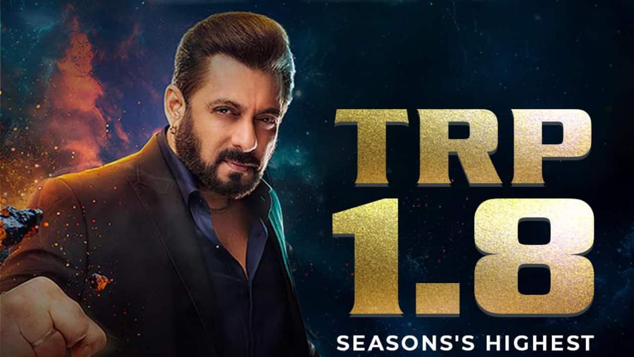 Salman Khan hosted Bigg Boss 18 shatters records with a staggering TRP of 1.8