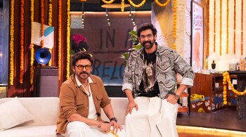 Rana Daggubati and uncle Venkatesh