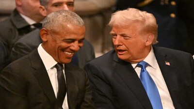 Trump defends exit from Obama-era Iran nuclear deal, says it stopped Tehran’s weapons push and signals possible new agreement soon.