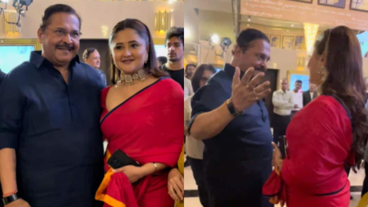 Rashami Desai who met Tiku Talsania hours before heart attack, actress says he is better now and asks fans to pray for his speedy recovery - EXCLUSIVE