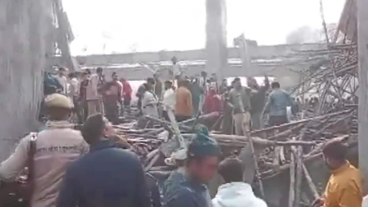 Several feared trapped, 23 rescued after railway station roof slab collapses in UP's Kannauj