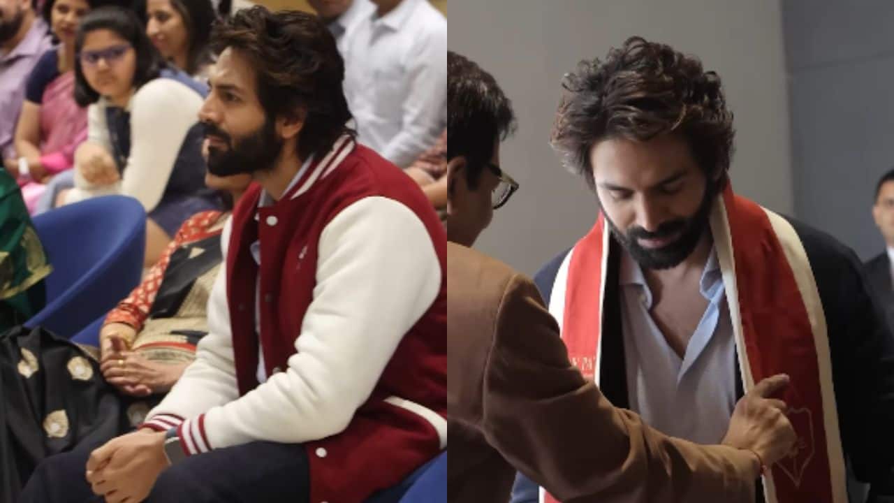 Kartik Aaryan finally graduates with engineering degree after over a decade, says " what a journey it’s been DY Patil University..."
