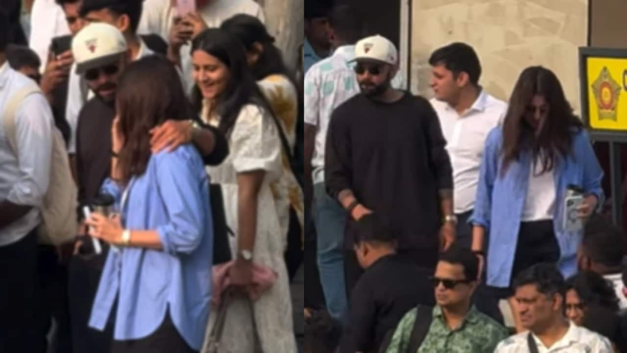 Anushka Sharma and Virat Kohli spotted together at Gateway of India on their way to Alibaug, watch