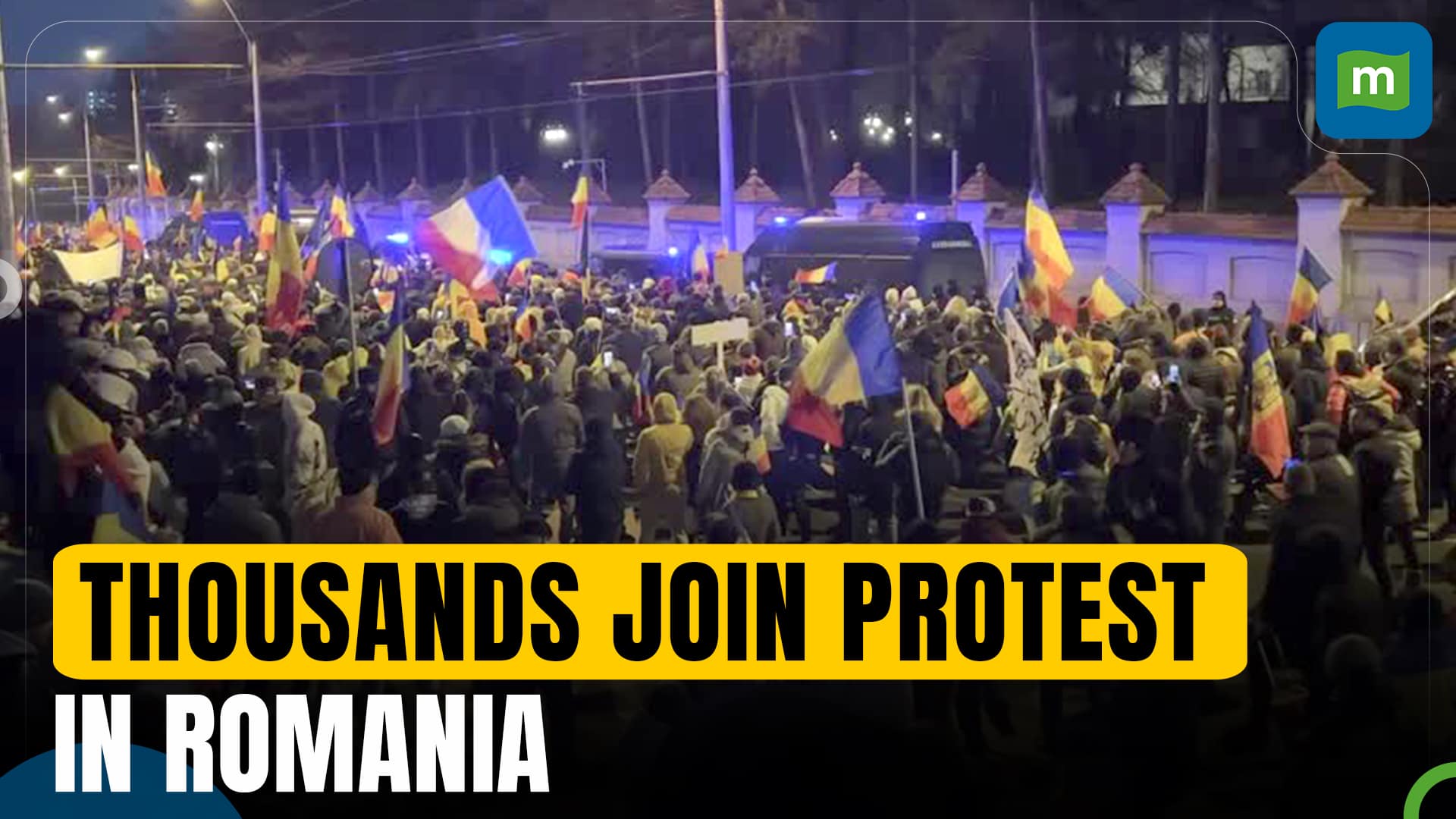 Protests break out in Romania demanding cancelled presidential election to go ahead | N18G