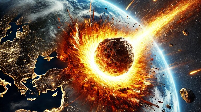 Asteroid to fly by Earth tomorrow: NASA tracks three giant space rocks set  for close encounters at high speeds
