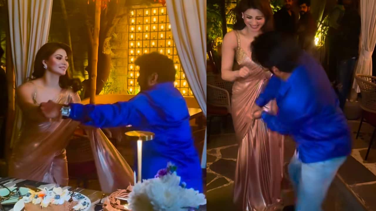 Urvashi Rautela and Nandamuri Balakrishna dance together on Dabidi Dabidi after Daaku Maharaaj success, watch video