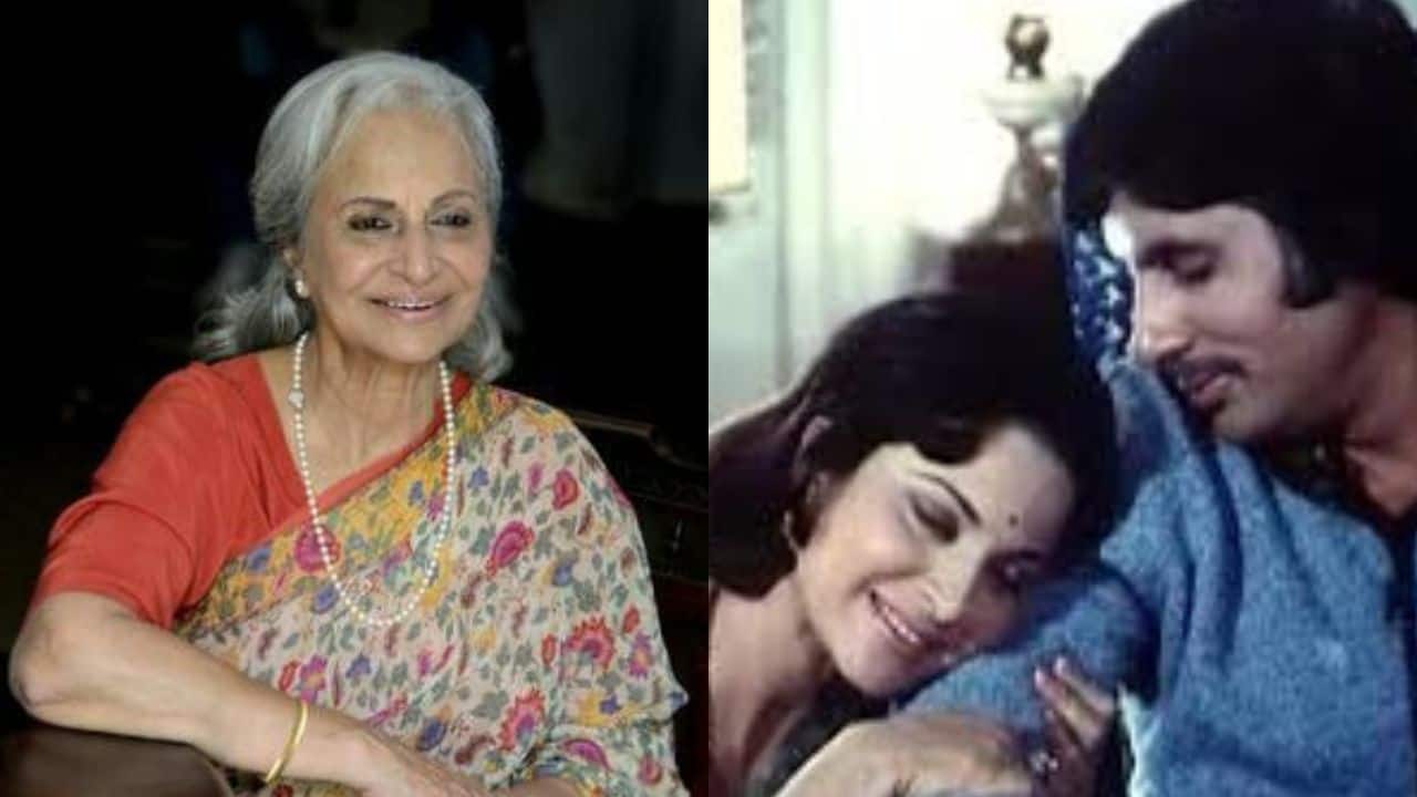 When Waheeda Rehman slapped Amitabh Bachchan hard during the Reshma Aur Shera shoot and this is how Big B reacted