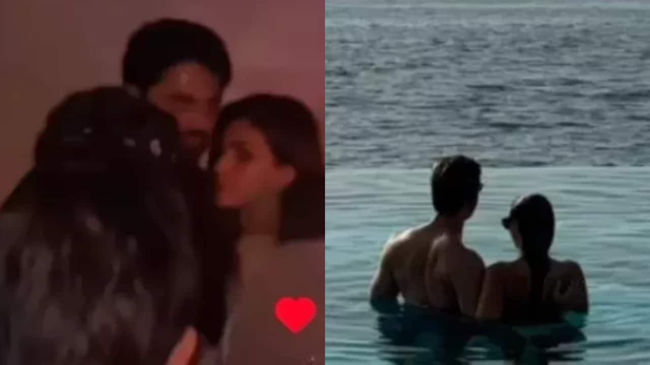 Kriti Sanon and her rumoured BF Kabir Bahia's romantic pics set the internet abuzz