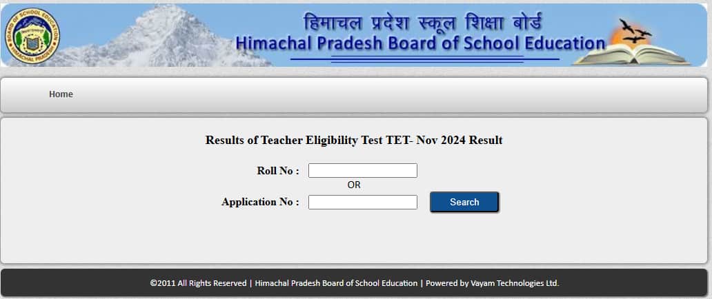 HP TET Result November 2024 declared at hpbose.org, direct link here