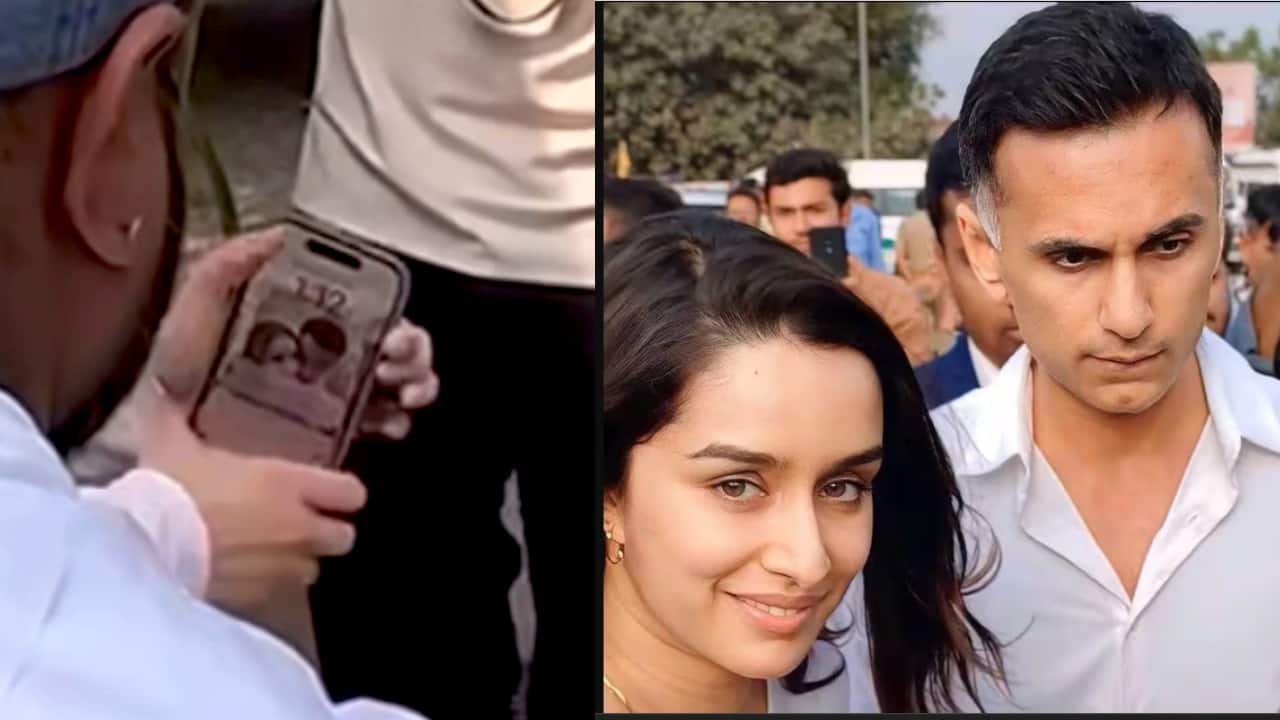 Shraddha Kapoor’s romantic phone wallpaper with boyfriend Rahul Mody sends fans into a frenzy