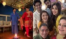 Kriti Kharbanda and Pulkit Samrat celebrate their first Lohri after wedding, Raveena Tandon, Bhagyashree share joyful moments together