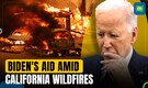 California Wildfires: Winds Threaten Progress, Mexico Sends Aid | Biden Pledges Support | N18G