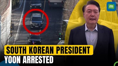 South Korean President Yoon Arrested: Convoy Leaves Fortified Residence | N18G