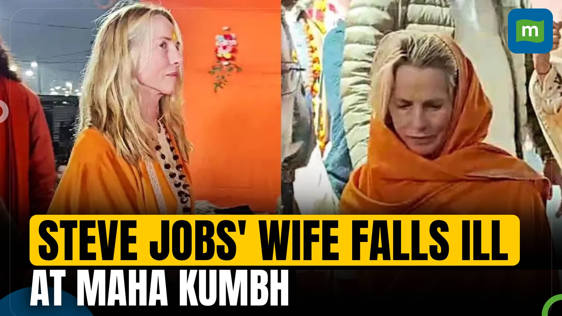 Steve Jobs' Wife Falls Ill At Maha Kumbh: "Never Been To Such Crowded Place"