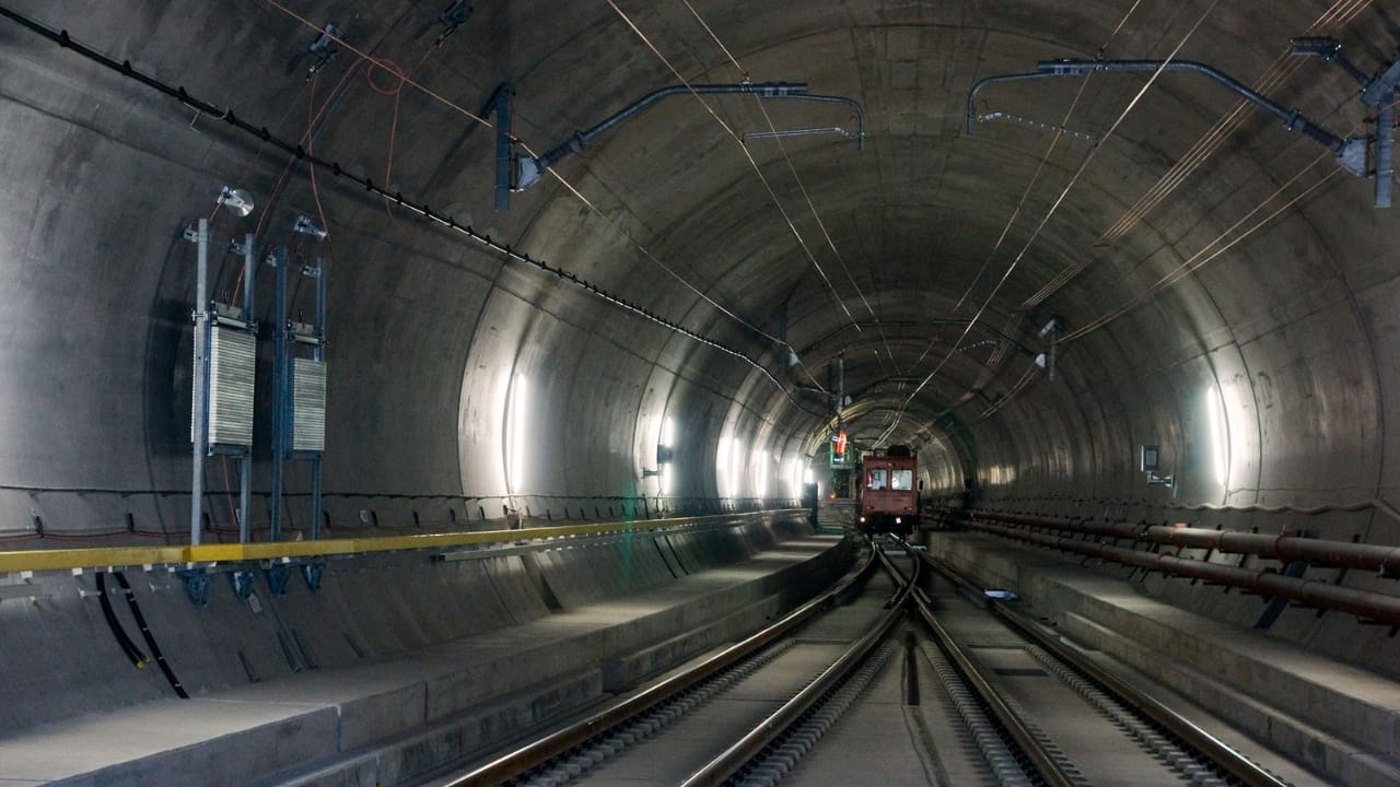 Gotthard Base Tunnel, Switzerland (Image: Wikipedia)