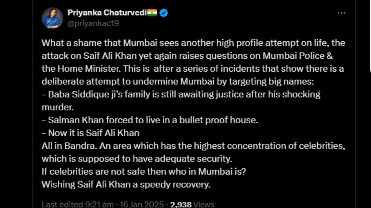 Priyanka's tweet