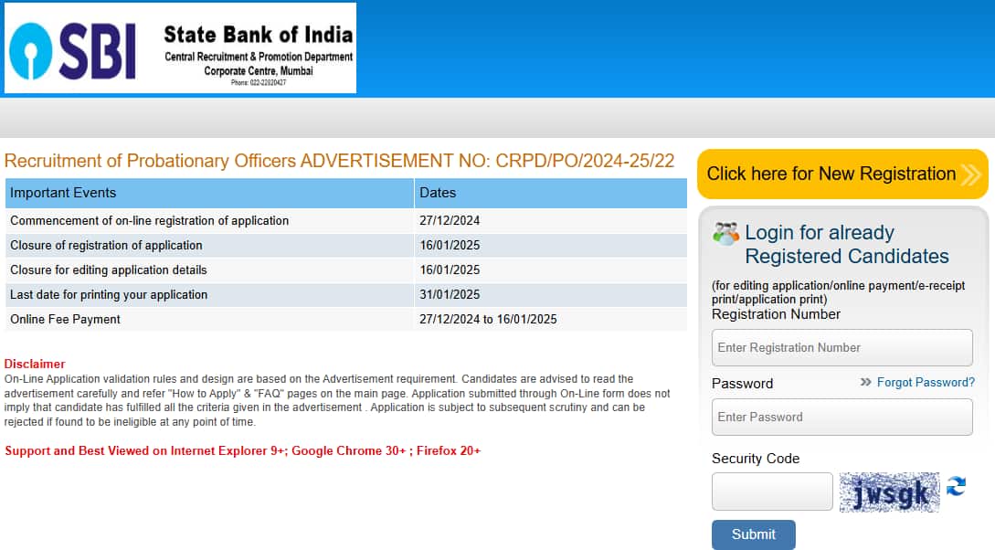 SBI PO Recruitment 2024 last date today @ sbi.co.in, apply here for 600 vacancies SBI PO Recruitment 2024 last date today @ sbi.co.in, apply here for 600 vacancies
