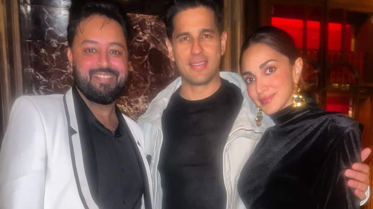 Sidharth Malhotra rings in 40th birthday with wife Kiara Advani in Delhi