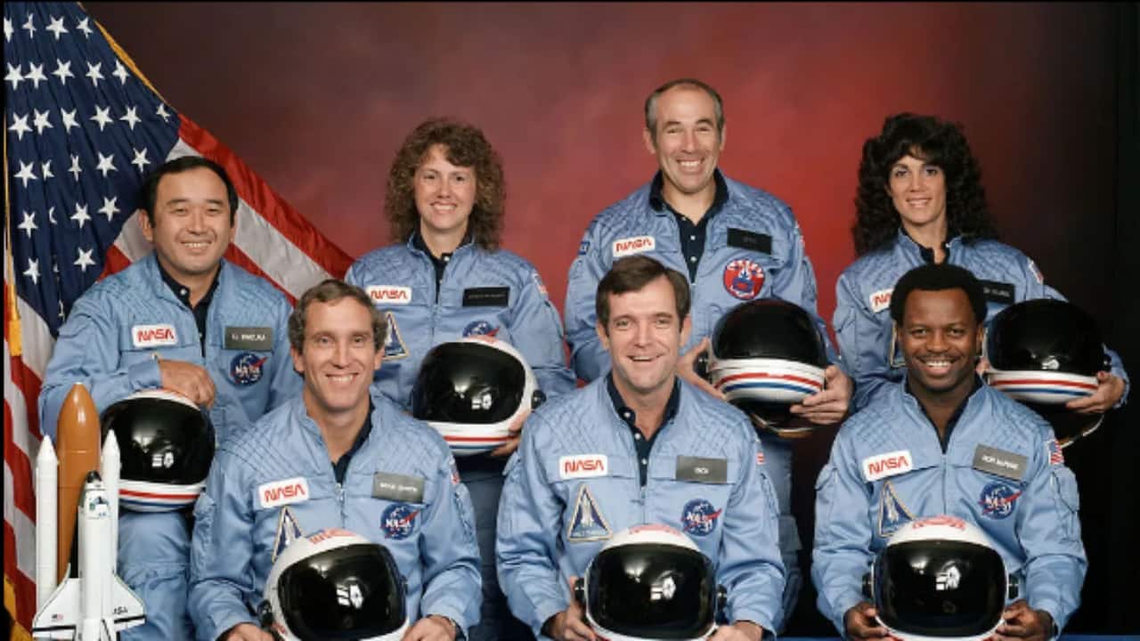 The Crew of the Space Shuttle Challenger STS-51L Mission. (Image: NASA)