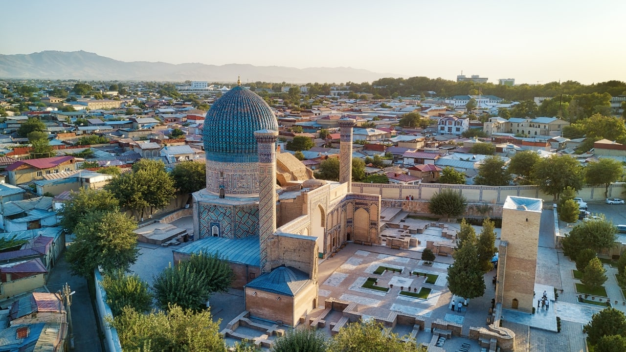 10. Journey Along the Silk Road in Uzbekistan Explore the Silk Road in Uzbekistan, where ancient cities like Samarkand and Bukhara come alive with history and stories. Wander through stunning architecture and fascinating sites that have stood the test of time. Visit the Registan Square, a UNESCO World Heritage site, and explore the intricately tiled mosques and mausoleums that showcase the rich Islamic heritage of the region. (Image: Canva)