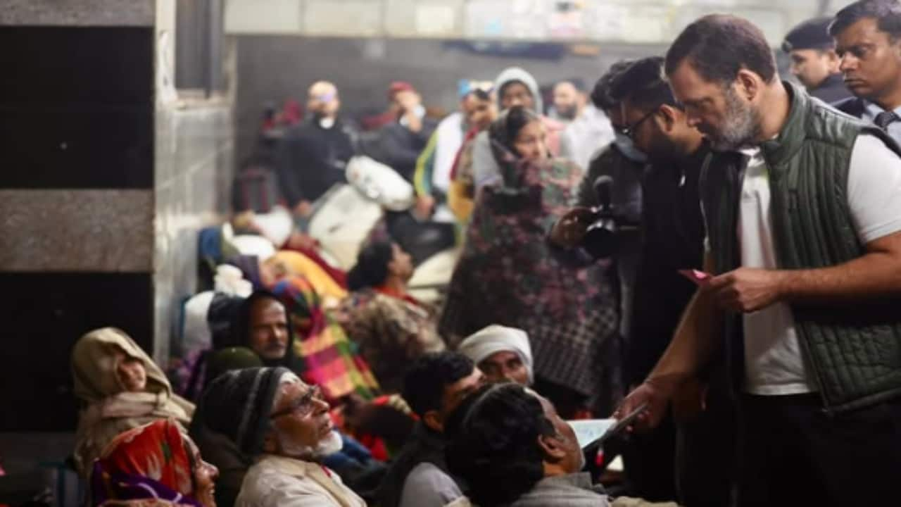 Rahul Gandhi meets patients, families outside AIIMS Delhi, says 'They've turned it into a joke'