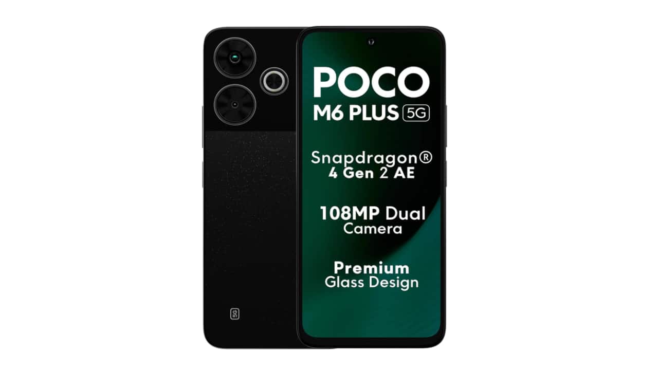 Poco M6 Plus 5G (Ice Silver) – Save Rs 1,000 with a coupon