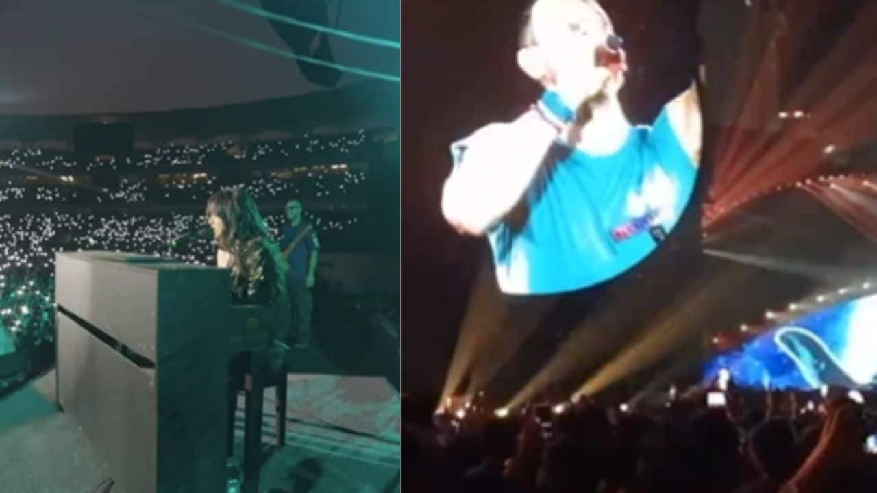 Jasleen Royal joins Chris Martin for a desi twist at Coldplay's Mumbai concert, watch