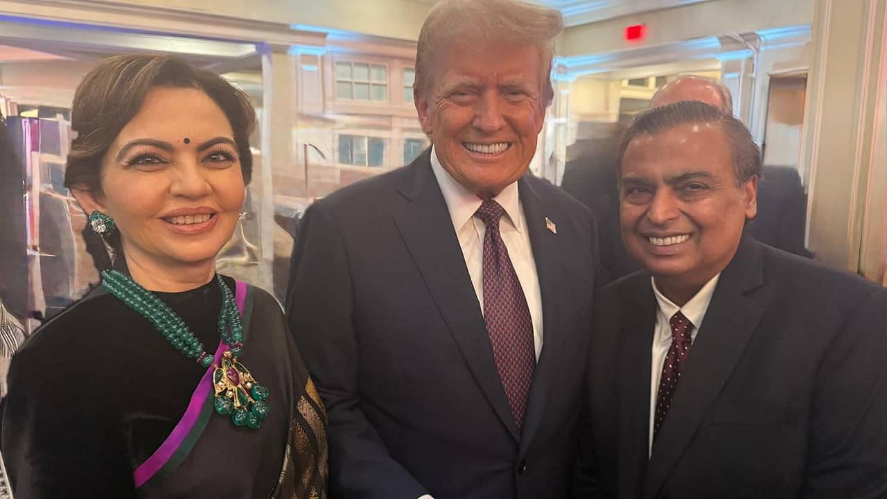 Mukesh Ambani, wife Nita meet Donald Trump ahead of swearing-in ceremony