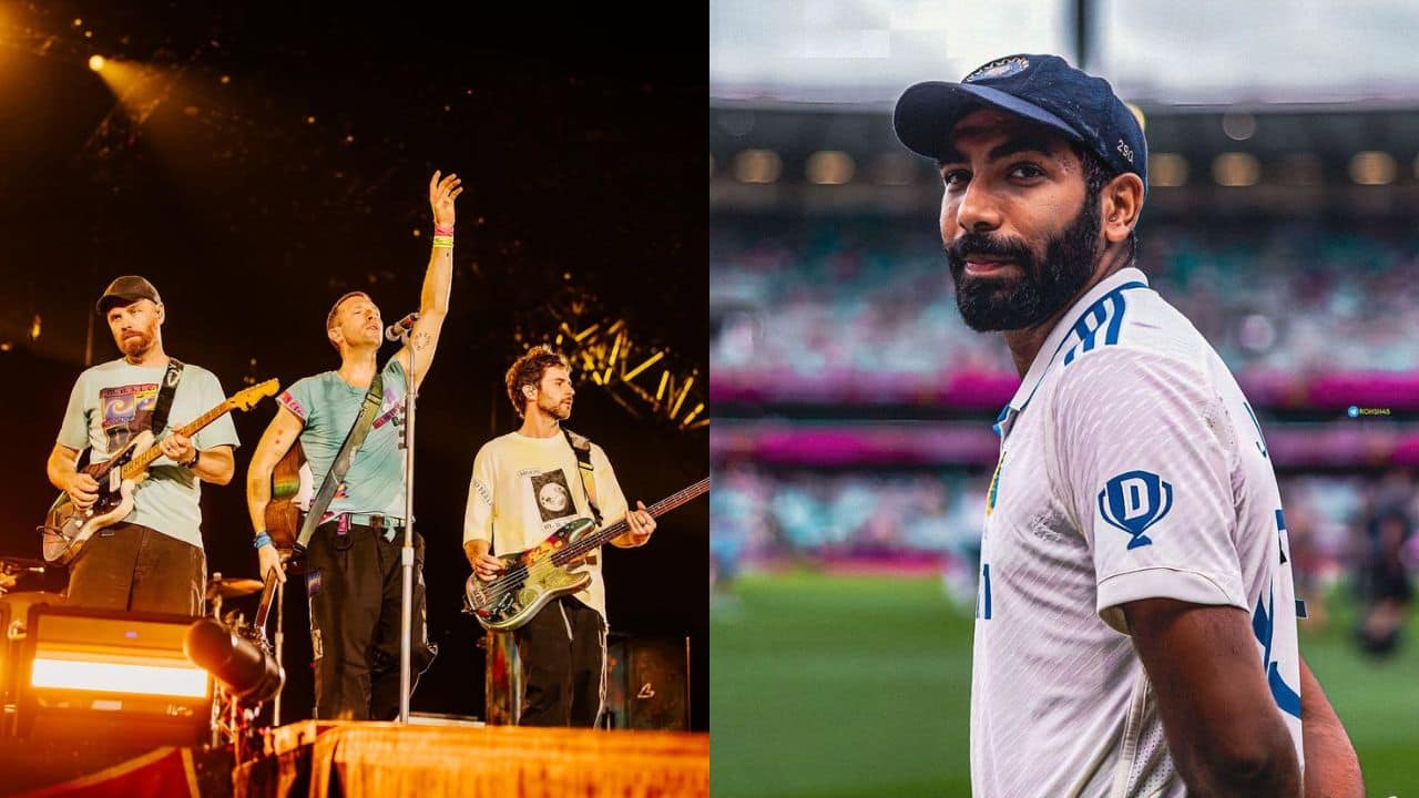 Coldplay’s Chris Martin stops concert to give a shoutout to Jasprit Bumrah