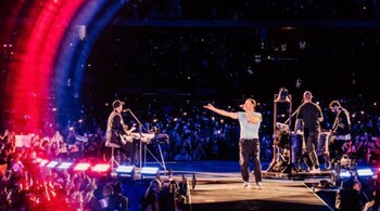 Coldplay concert in Mumbai
