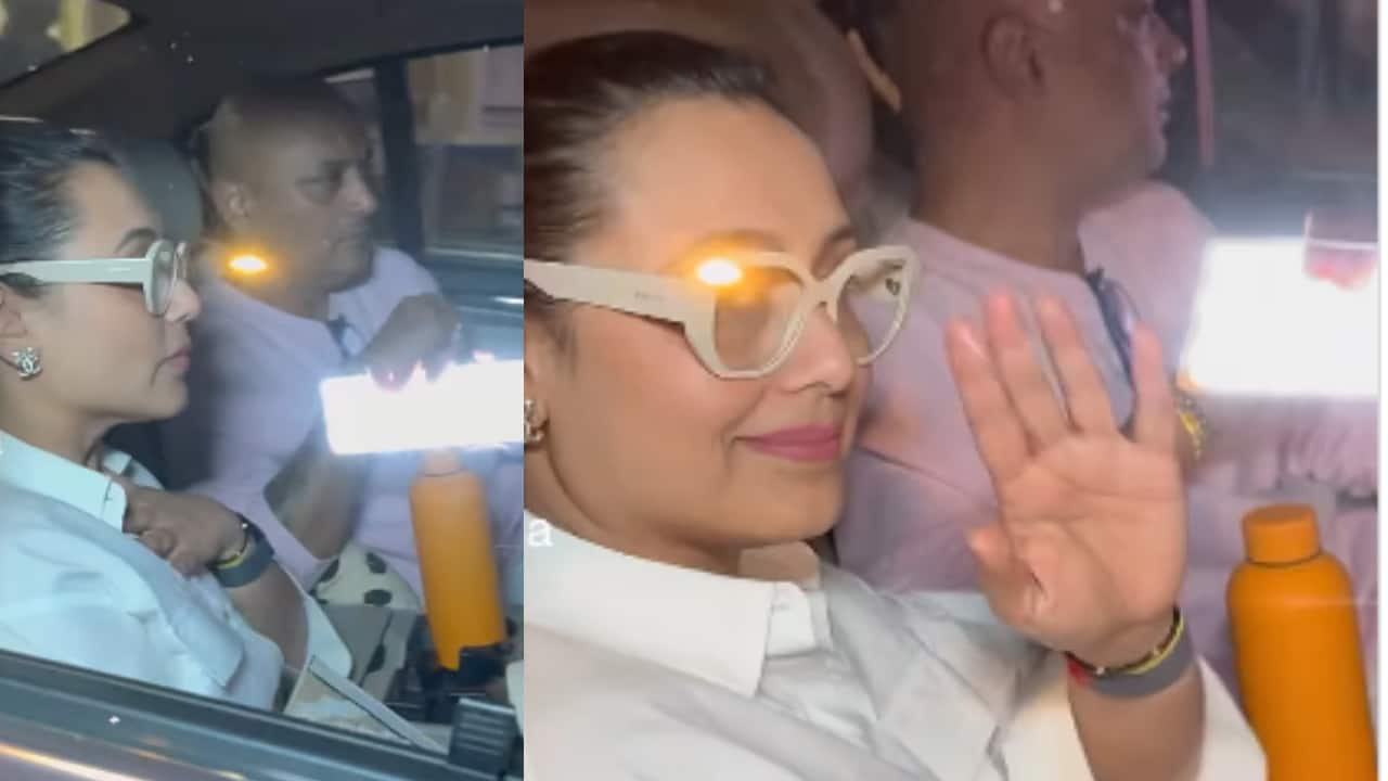 Saif Ali Khan’s Hum Tum co-actor Rani Mukerji meets him at Lilavati Hospital; watch video