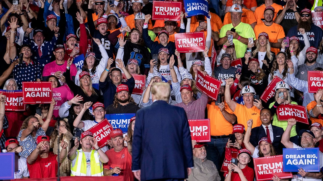 Emboldened Donald Trump returns with new allies, clear goals