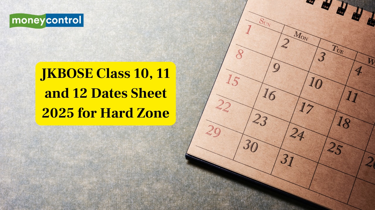 JKBOSE Class 10, 12 Date Sheet 2025 out for Hard zone, check timetable here