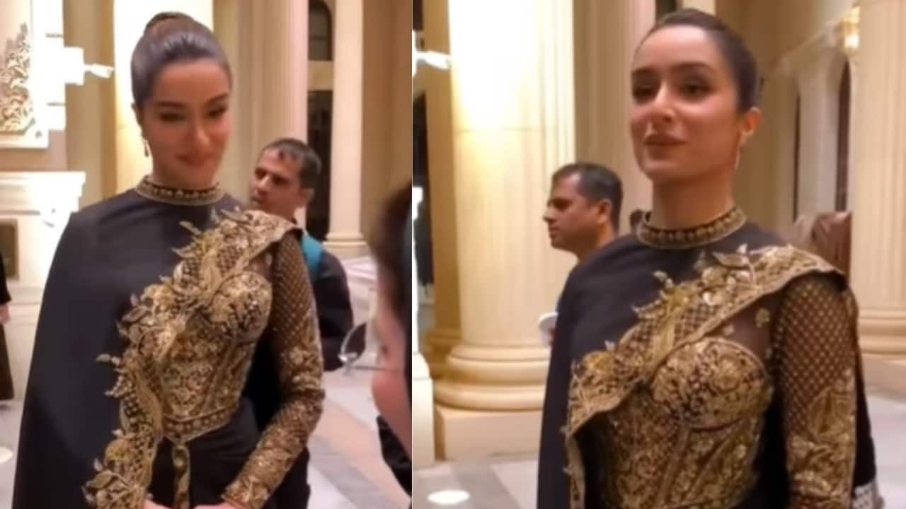 Shraddha Kapoor stuns in an Abaya-inspired gown at award function in Saudi Arabia