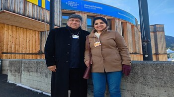 Manish Kejriwal, Managing Partner and Founder of Kedaara Capital along with Moneycontrol's Chandra R Srikanth