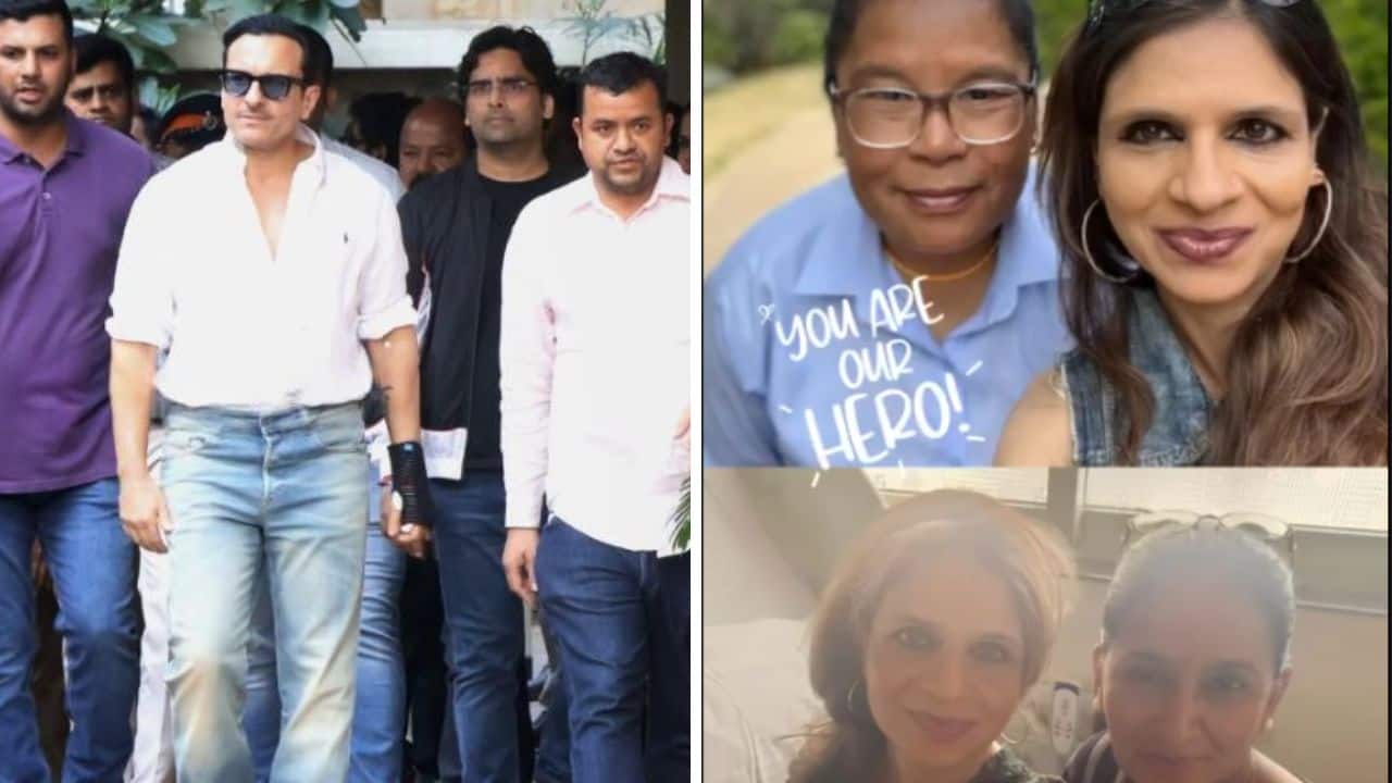 Saif Ali Khan's sister Saba Ali Khan praises two female staffers for their bravery on the day of attack at her actor brother