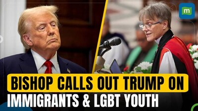 Episcopal bishop gives Trump earful on immigrants and LGBT youth at prayer service