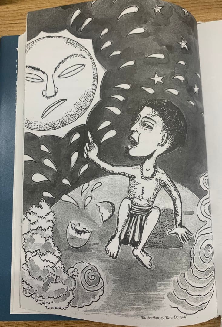 Illustration by Tara Douglas in 'Myth, Memory & Folk Tale of the Wancho Tribe of Arunachal Pradesh: The Stories of Our Ancestors' (Niyogi Books)