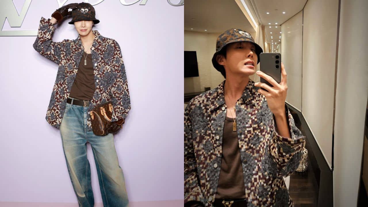 BTS Singer J-Hope unveils new song LV Bag at the Louis Vuitton men’s fall 2025 show