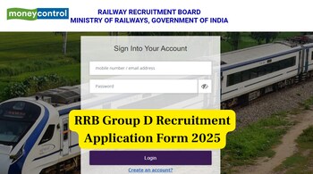 RRB Group D Recruitment Application Form 2025
