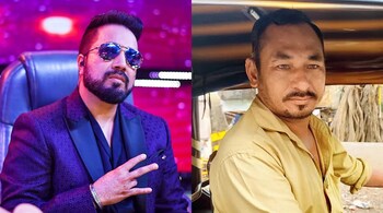 Mika and auto driver who took Saif to the hospital