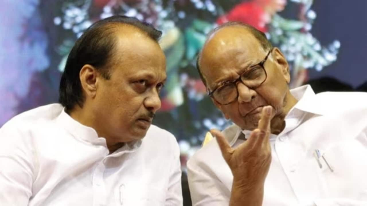 Ajit Pawar shares stage with uncle Sharad Pawar: Here's what happened minutes earlier - WATCH