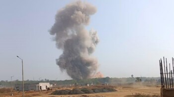 Blast at ordnance factory in Bhandara; rescue efforts underway (Pic: X)