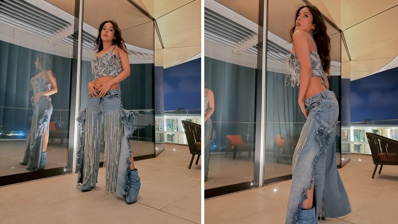 Shehnaaz Gill’s stylish Dubai diaries: From checkered monochrome blazer to all-denim look and more