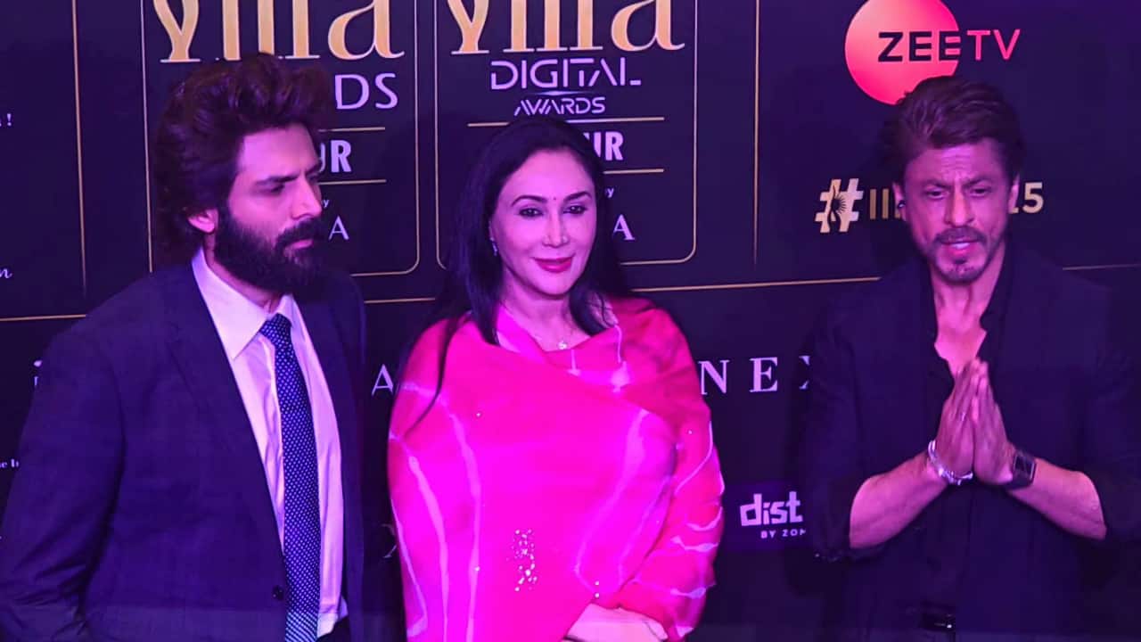 Shah Rukh Khan, Kartik Aaryan announce IIFA's 25 years at the press meet
