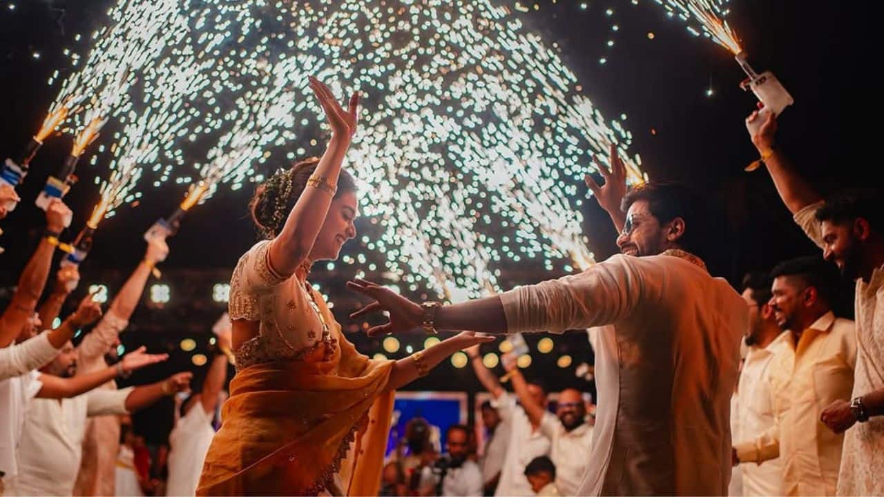 Keerthy Suresh stuns in UNSEEN photos from her "Native Malayali" wedding with husband Antony Thattil