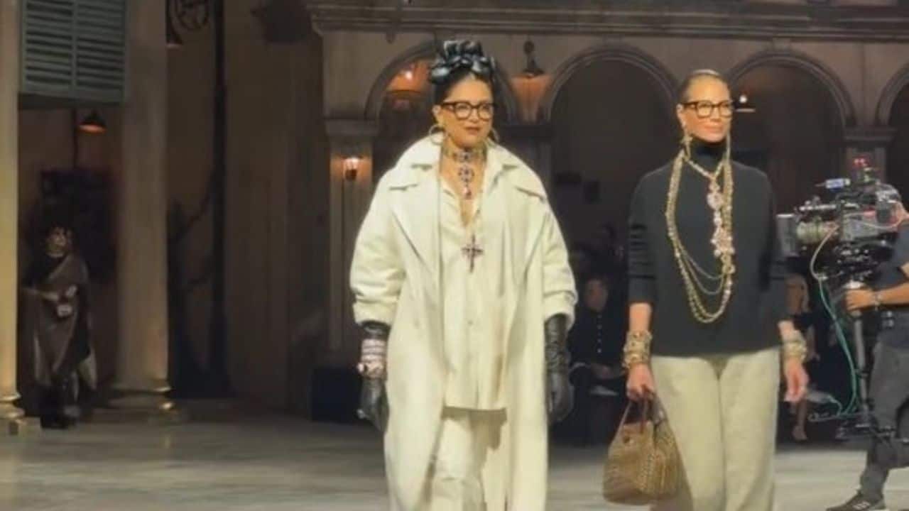 Deepika Padukone steals the show as she opens Sabyasachi’s 25th anniversary show, watch video