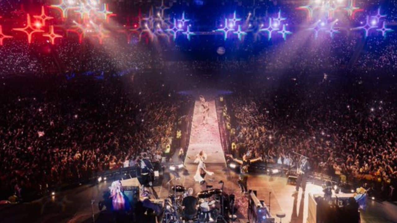What happened at the Coldplay concert?