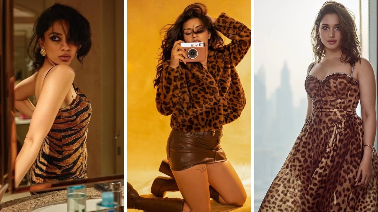 Tamannaah Bhatia, Sobhita Dhulipala, Shalini Passi and more, rock leopard print like these B-town celebs