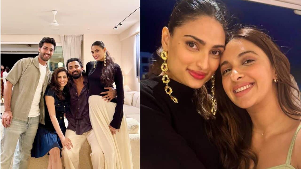 Athiya Shetty shines with pregnancy glow in sweet moments with KL Rahul, see pics